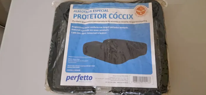 Almofada Especial Protetor Cóccix Coluna Pós-operatório Perfetto - Novo