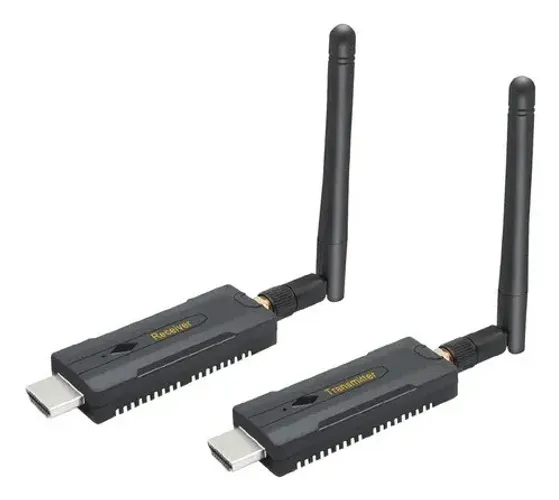 Transmissor Receptor Hdmi Sem Fio De Video Alcance de 50 Metros Knup