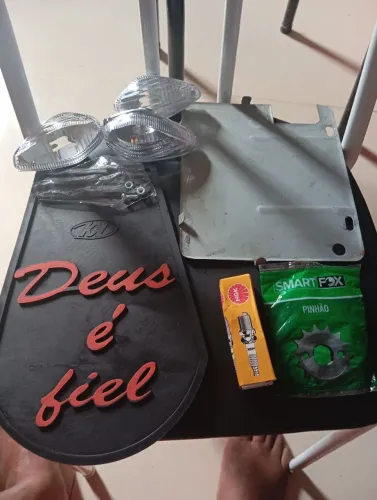  Bros 160 e XRE 190ffel vela ngk filtro de ar pião lameiro suporte de placa