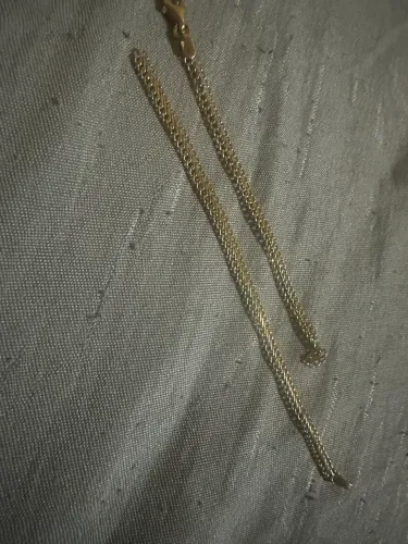 Pulseira de ouro 18k 1.50 quebrado