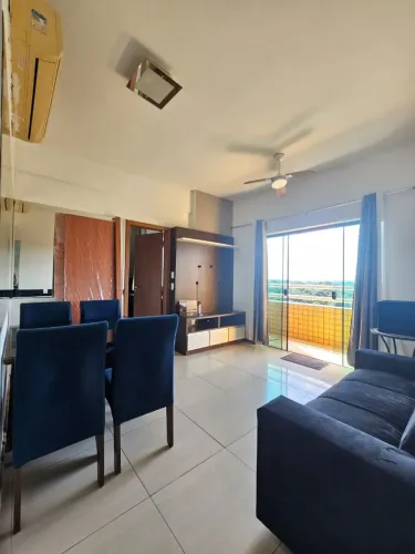 ILHAS GREGAS, Ponta Negra. Vista Livre, 57 m², 1 st, mobiliada e climatizada