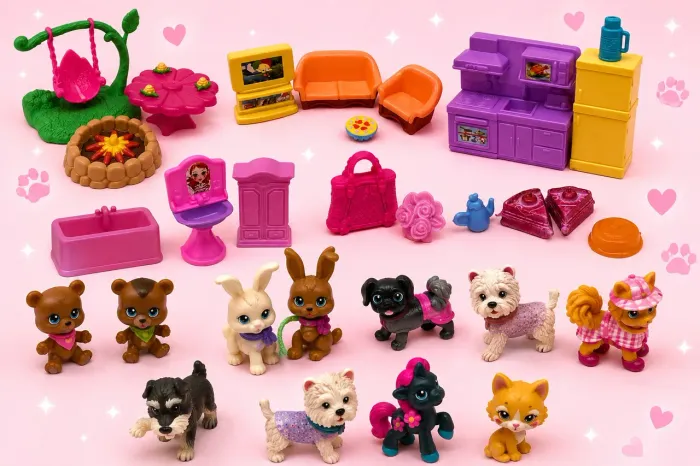 Acessórios e pets para Barbie ou Polly