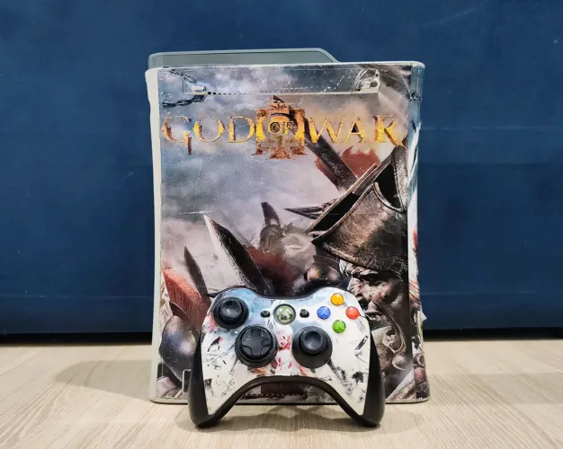 XBOX 360 RGH 500GB + 1 Controle + 20 Jogos Instalados
