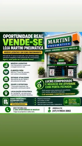 Loja completa em Funcionamento Pneumática e Hidráulica Vendas de peças Pra Industriais
