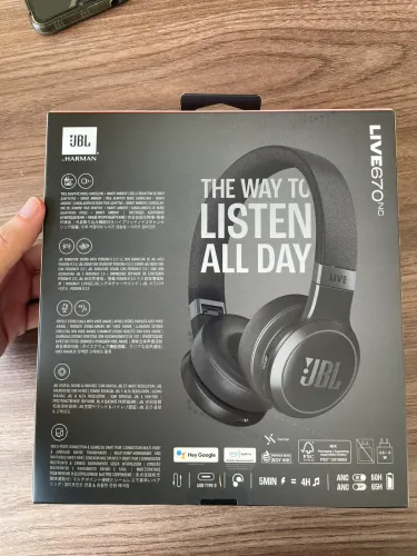 Fone jbl novo lacrado