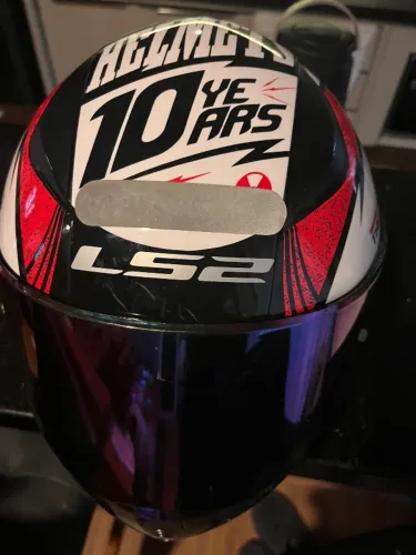 Capacete feminino LS2 lindo ótimo estado