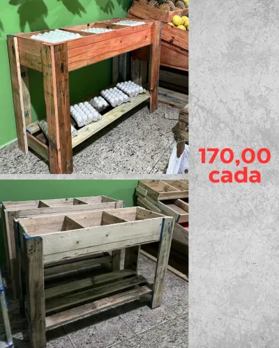 Bancadas de hortifruti/ produtos para horti