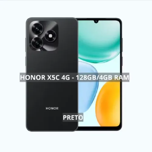 Celular Honor X5C Dual 128G/ 4G+4G Preto
