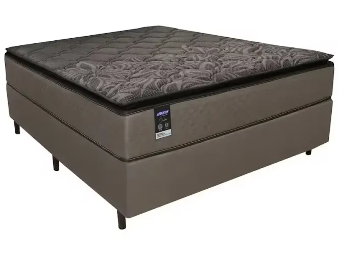 Cama Box (Box + Colchão) Casal Gazin de Molas