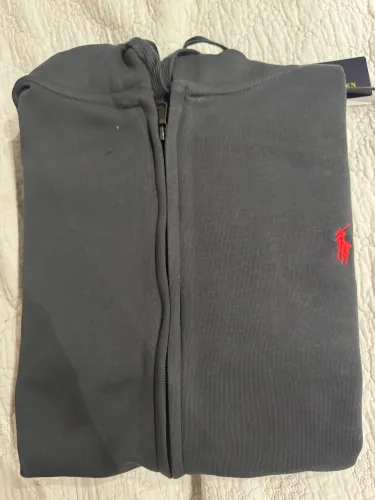Moletom zip ralph Lauren original branco (aceito ofertas) 