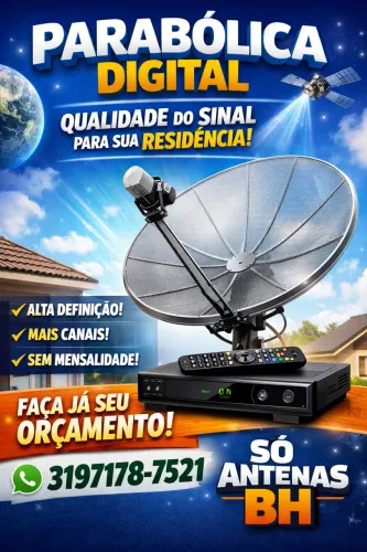 Parabólica digital instalador de antenas 