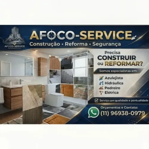 Construção e reforma residencial comercial 