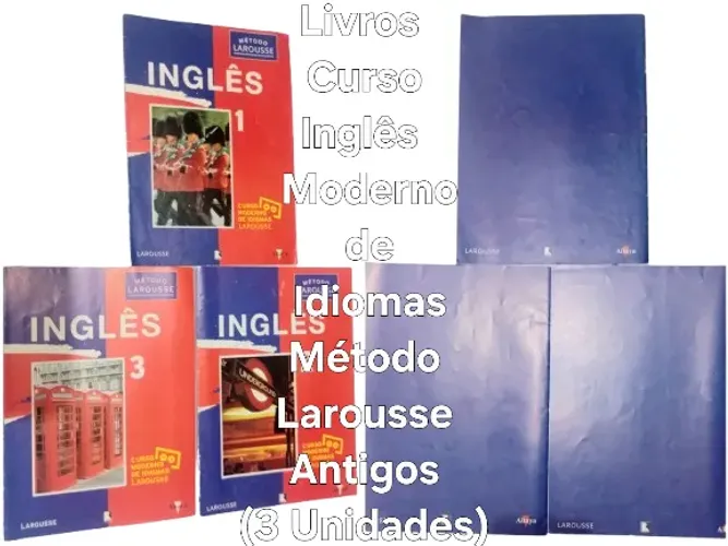 Livros de Inglês Antigos