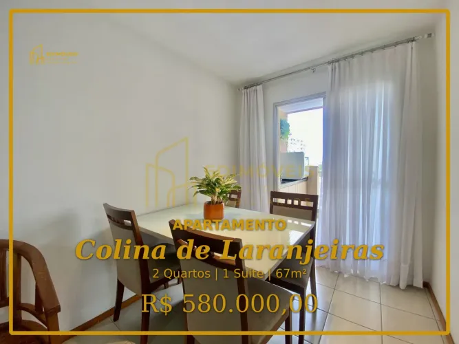 Colina de Laranjeiras: apartamento ideal para quem busca qualidade de vida!