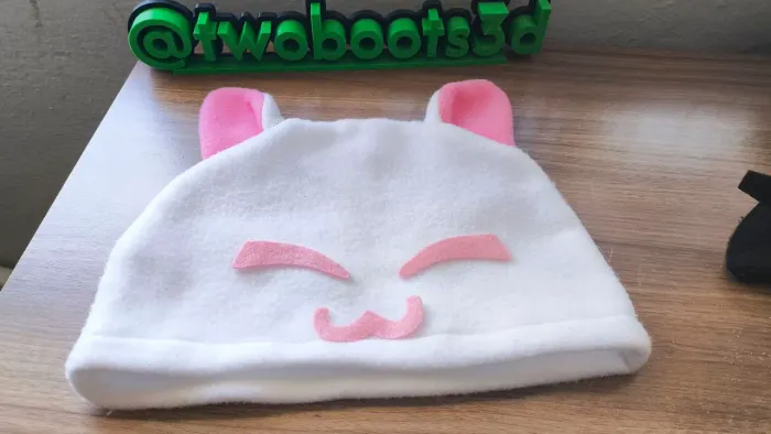 Touca/Gorro Geek Gatinho