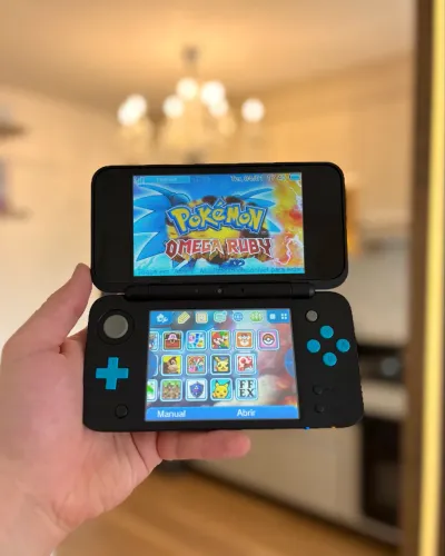 Nintendo New 2ds xl com muitos jogos como Pokémon minecraft Zelda + caneta original