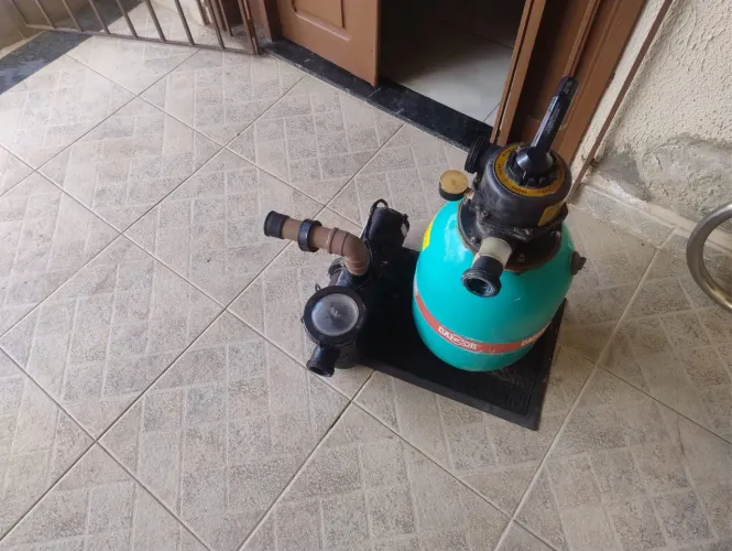 Filtro dancor e bomba para piscina 