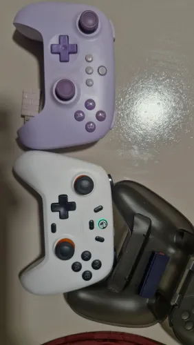 Kit controle (8bit do ultimate c + gamesir nova lite)