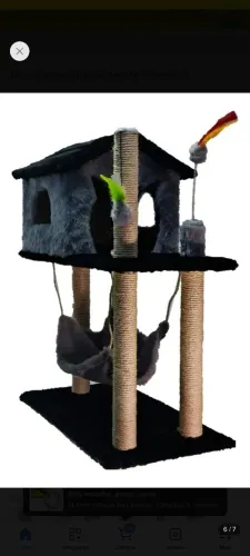 Arranjador para gatos casa, rede usado