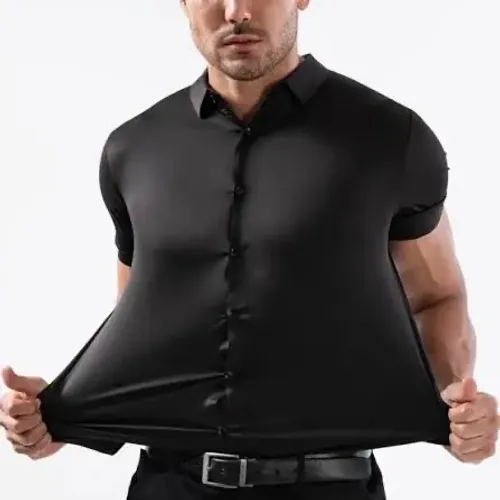 Camisa masculina de manga longa