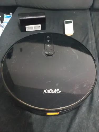 Aspirador Robô Kabum, passa pano
