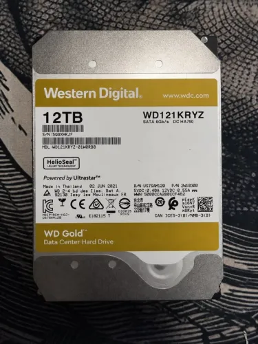 Hd Western Digital Wd Gold 12tb