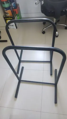 Par de barra paralela fixa calistenia