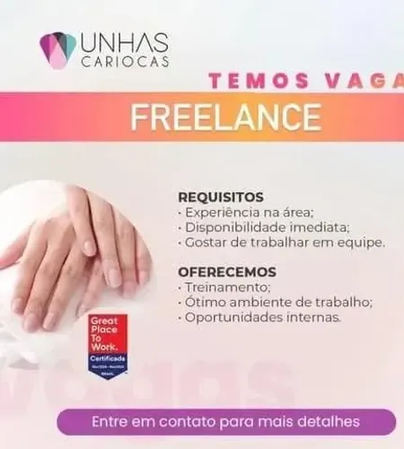 Vagas para Unhas Cariocas Esmalteria em Jacareí