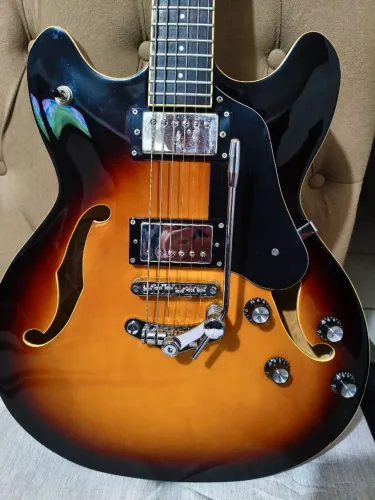 Guitarra semi-acustica Washburn HB-30