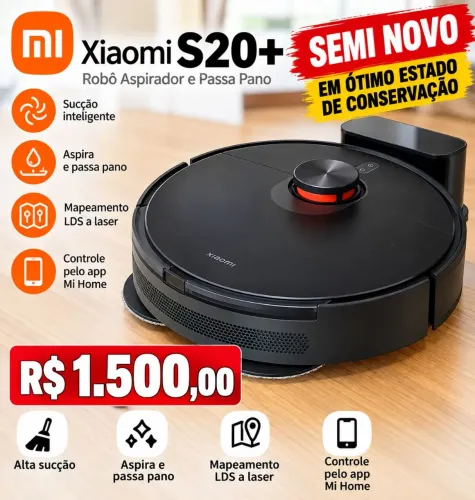 Robo aspirador xiaomi s20+