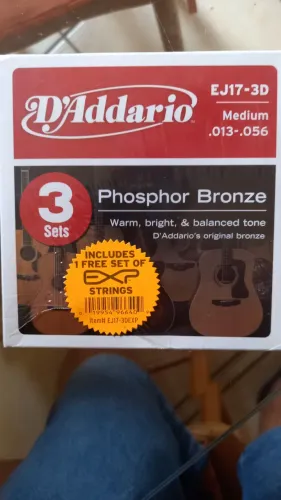 D'Addario phosphor bronze 