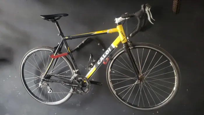 Bicicleta Speed de Corrida Caloi Sprint 16V Shimano Claris Tam G Concervado Revisado 