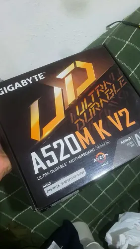 Placa mãe Amd A520m k v2 nova na caixa