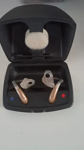 Estojo Carregador Starkey Com Par Audiosync Via Ai 1200