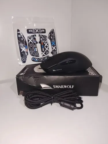 Mouse Gamer Sem Fio Smailwolf M3 Pro Tri Paw3311 12000 Dpi