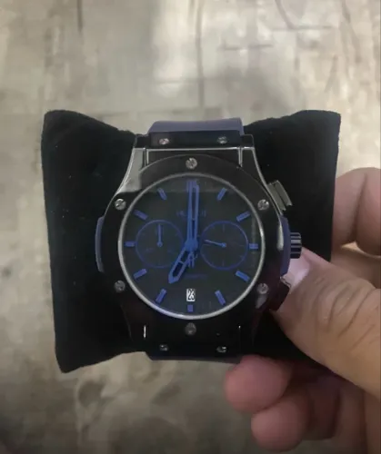 Relógio Hublot Preto em estado de novo
