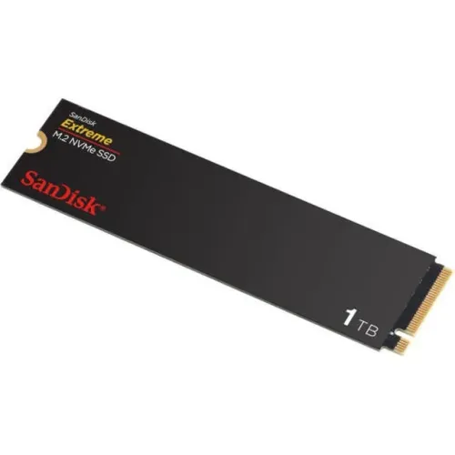 SSD Sandisk Extreme, 1 TB, M.2 2280, PCIe NVMe, Leitura 5150 MB/s, Gravacao 4900 MB/s, SDS