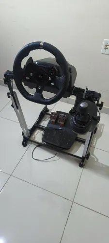 SETUP COMPLETO LOGITECH G920 COM CÂMBIO E SUPORTE - PRONTO PARA JOGAR