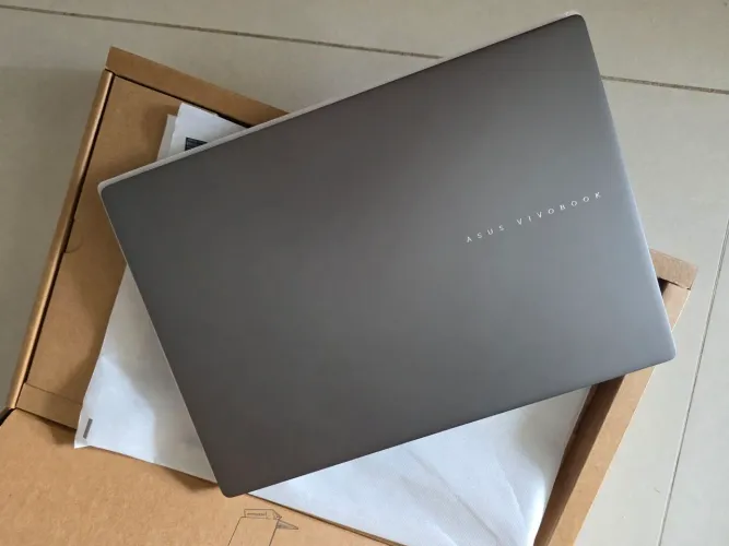 Novo e com 32GB - Notebook Asus Vivobook S14 Core Ultra 5 32GB RAM 512GB SSD Win11 + NF
