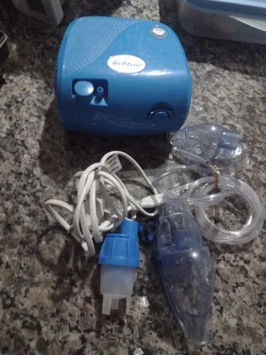 Inalador portátil TcbLine de boa qualidade, usado poucas vezes.