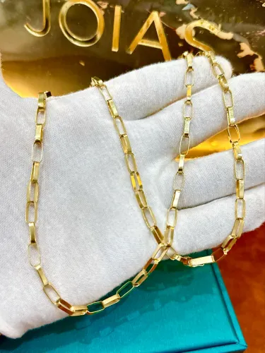 Cordão de ouro com 17.3g maciço ( LOJA FÍSICA )