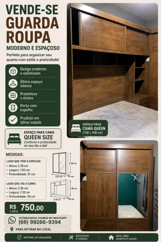 Guarda Roupa Casal