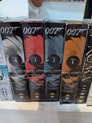 Colecao 007 completo Box completo 20 filmes