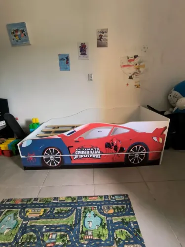 Bicama Carro/Homem Aranha