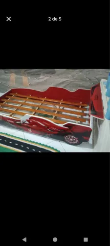 Cama carro semi nova