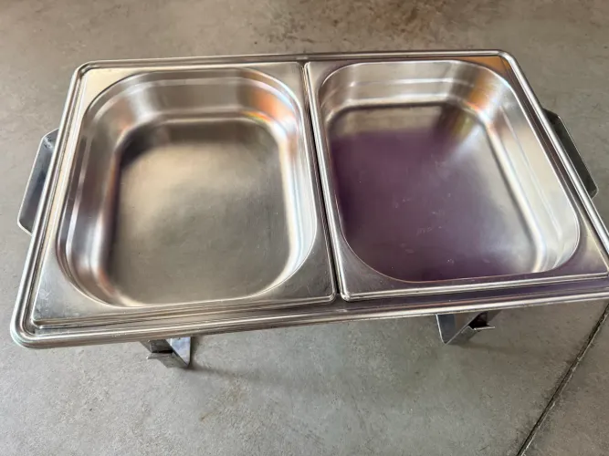 Richoud INOX banho Maria para esquentar comida