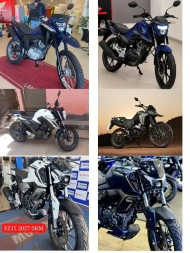 Motos novas e seminovas, financiamento em ate 48x sem entrada