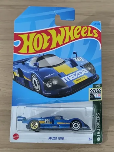 Hot Wheels - Mazda 787B (Azul e Branco)