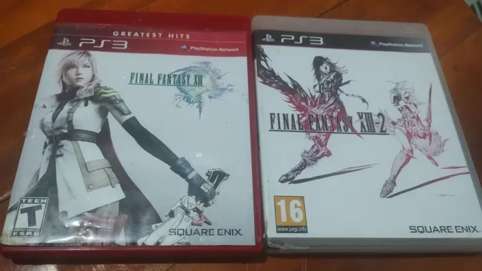 2 Jogos Final Fantasy Xiii + Final Fantasy Xiii-2 Ps3