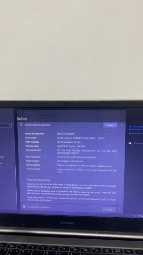 Notebook Samsung 